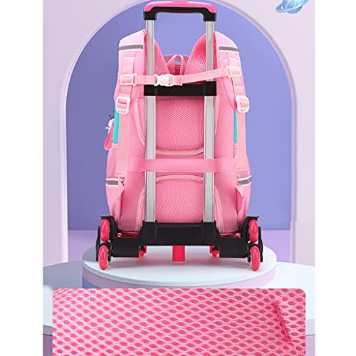 Pink Unicorn Backpack | Wheeled 