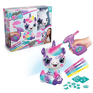 Unicorn Airbrush Plush Toy | Arts & Crafts Toy | Unicorn Gift 