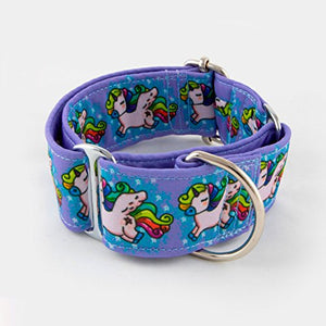 Unicorn Rainbow Dog Collar | Large