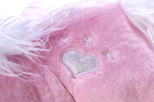 Unicorn Pink & White Soft Toy 50cm