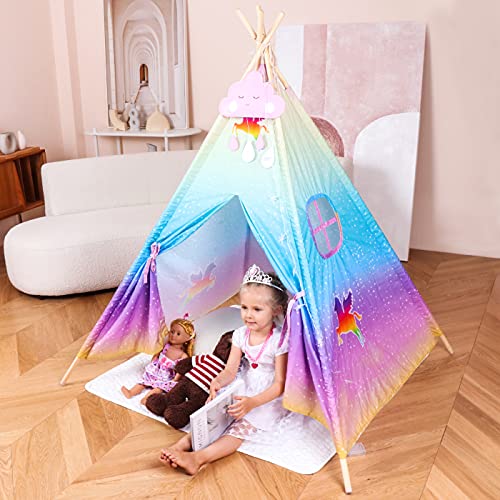 Unicorn Play Tent | With Fairy Lights 