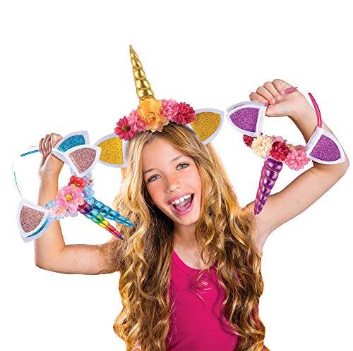 Girls Fun DIY Unicorn Headbands Kit 
