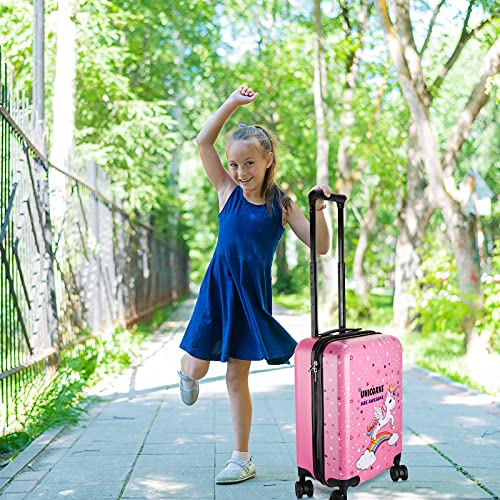 Unicorn Suitcase | Pink | For Kids