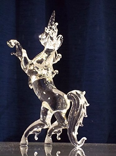 Unicorn Glass Ornament Figurine 