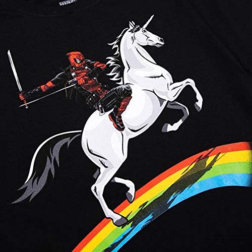 Marvel Deadpool Unicorn & Rainbow 