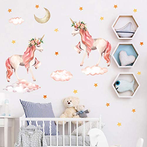 Nursery Unicorn Wall Stickers 