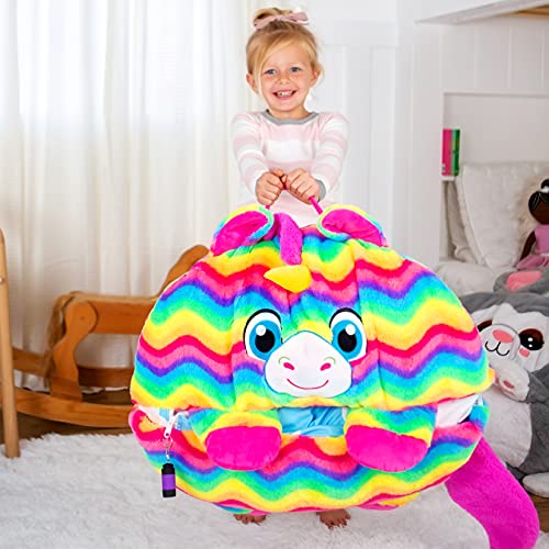 Colourful Unicorn Sleeping Bag With Pillow 