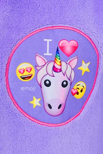 I Love Unicorn Emoji Dressing Gown 