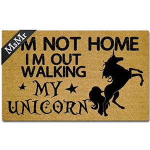 Funny Unicorn Welcome Non-slip Doormat | Unicorn Quote
