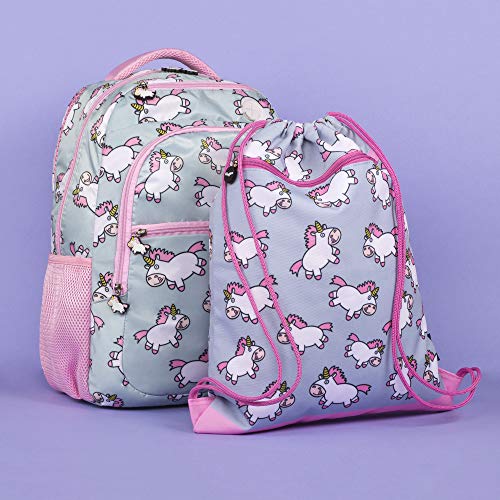 Unicorn Matching Backpack & PE Kit Bag