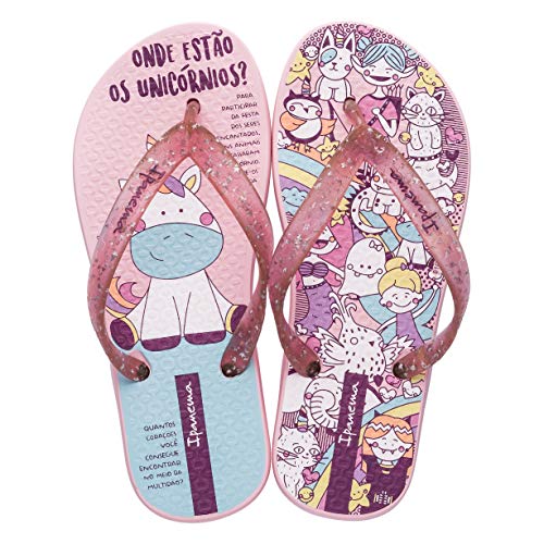 Ipanema Girls Unicorn Flip Flops | TEMAS Infantil | Pink