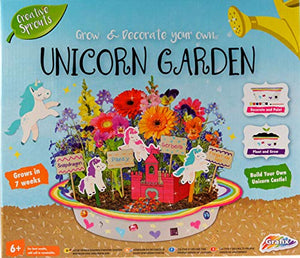 Creative Sprouts Paint and Grow Your Own Unicorn Garden, White