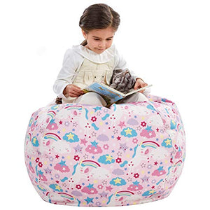 Unicorn Bean Bag Chair Cover | For Girls | Cover Only | Pink