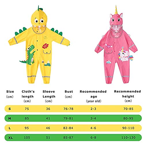 Unicorn Waterproof Puddle Suits For Girls | Pink