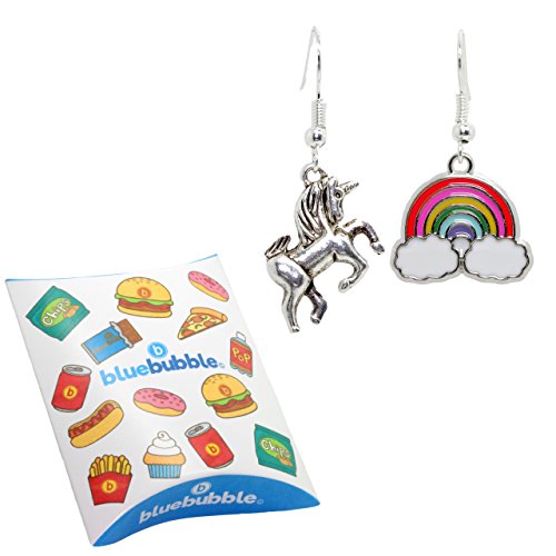 Unicorn and Rainbow Earrings