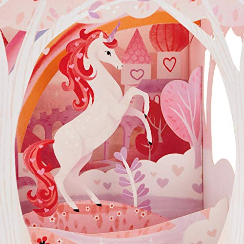 3D Unicorn Valentines Card | Hallmark