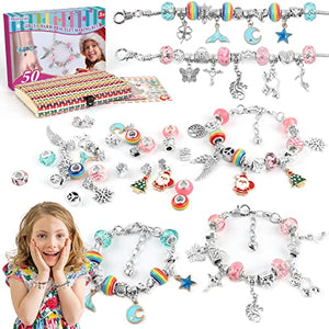 Unicorn Gifts For Girls | Jewellery Bracelet Making Kit | Kids | Toys | Arts & Crafts 