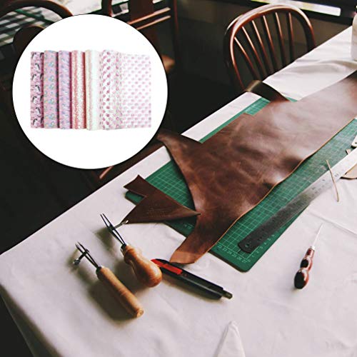 6Pcs Faux Leather Sheets | Unicorn Design | DIY Crafting