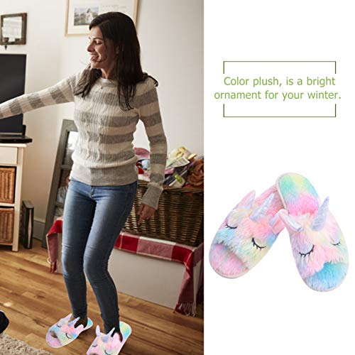 Soft Fleecy Unicorn Slippers | Sliders 