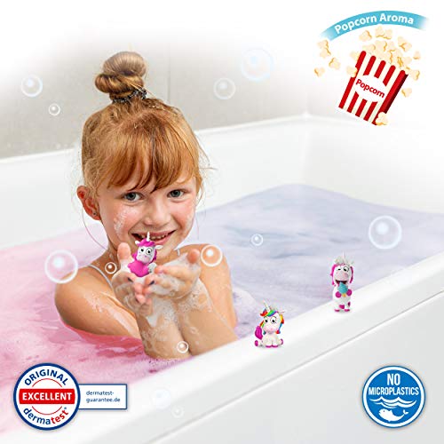 CRAZE Fun Bath Inkee Set of 3 Magic Bath Balls with Surprise Bath Bomb Unicorn Toy Figures 29428 Bath Bombs