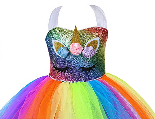 Unicorn Fancy Dress | Sequined Dress