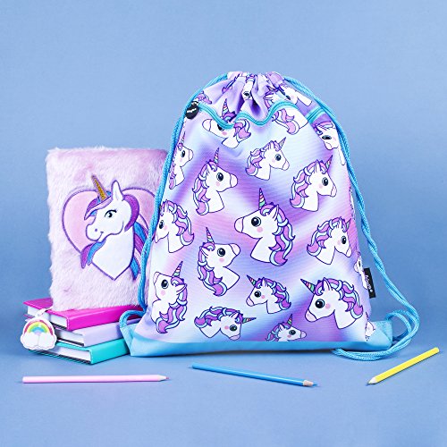 Fringoo Unicorn Drawstring Bag For Kids | School Bag | PE Kit 