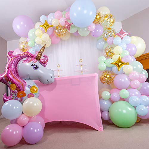 Pastel Unicorn Birthday Decoration Kit 