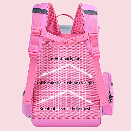 Pink Unicorn & Rainbow Girls Backpack 