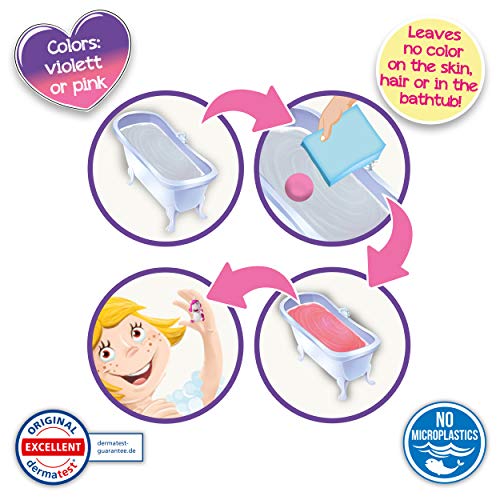 CRAZE Fun Bath Inkee Set of 3 Magic Bath Balls with Surprise Bath Bomb Unicorn Toy Figures 29428 Bath Bombs