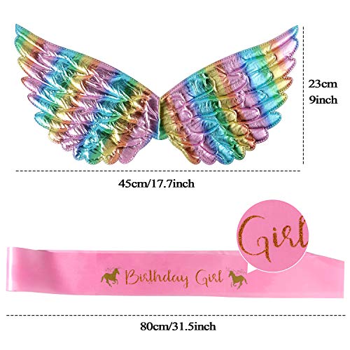 Unicorn Wings Girls Outfit 