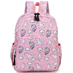 Unicorn pink backpack for girls