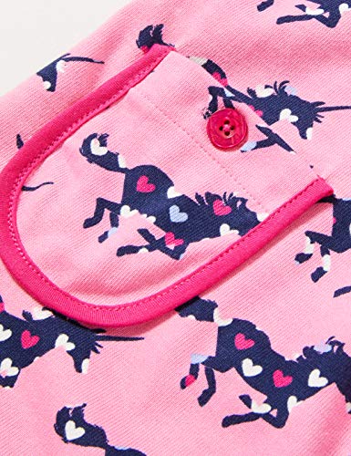 Cute Unicorn Design Girls Pink Dress
