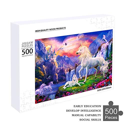 500 Piece Unicorn Puzzle | High Quality 