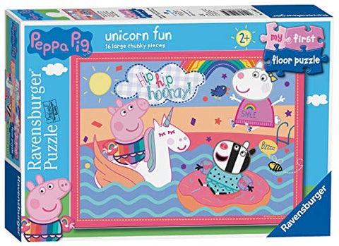 Peppa Pig Unicorn Fun My First 16 Piece Jigsaw Puzzle |  2 Years Up | Ravensburger 5065