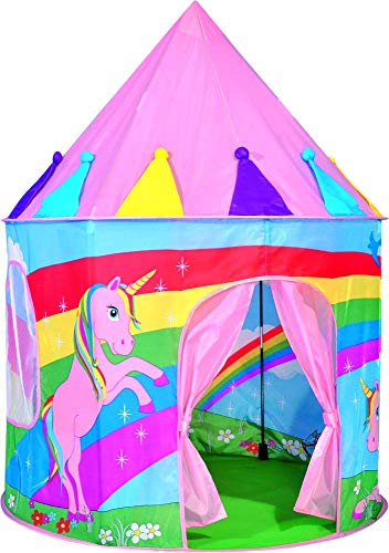 Colourful Pop Up Unicorn Play Tent, Play House 