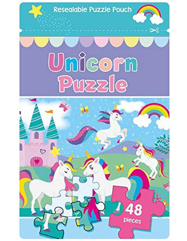 Unicorn puzzle 48 pieces 3 plus