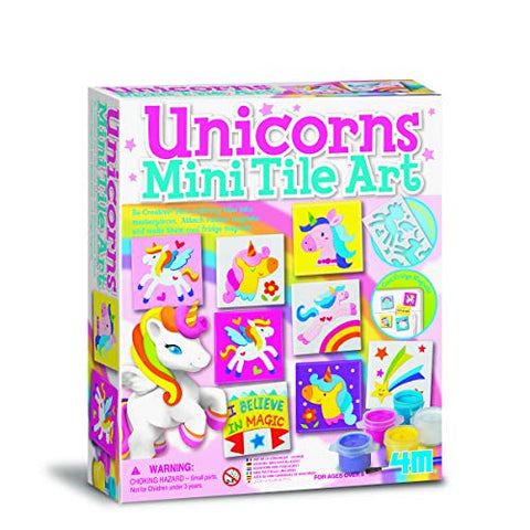 Unicorn tile kit arts and crafts