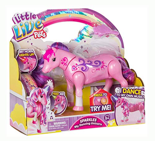 Little Live Pets 28683 Sparkles My Dancing Unicorn Pet, Multi-Colour