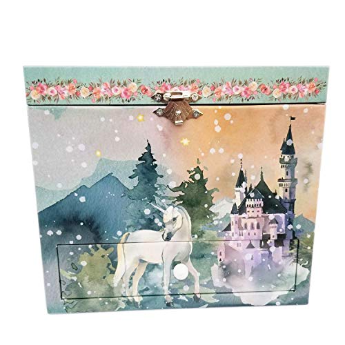 Mystical Unicorn Jewellery Trinket keepsake box for women