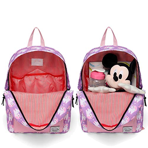 Kids purple pink backpack 