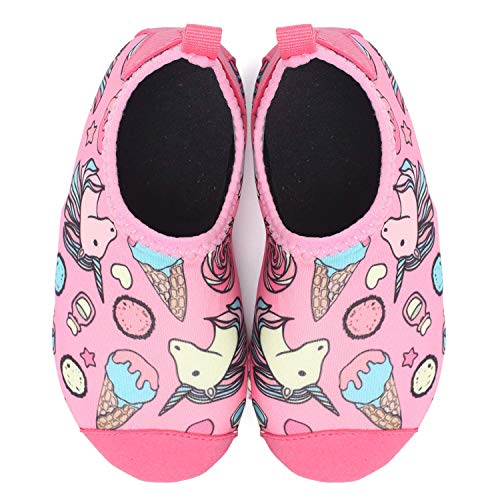 Kids Unicorn Water Shoes | Socks | Pink 