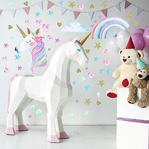Unicorn Wall Stickers Playroom 