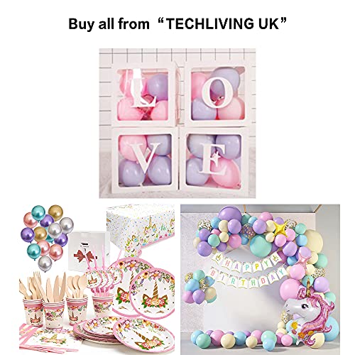 218 Pcs | Unicorn Party Decorations | Balloon Kit 
