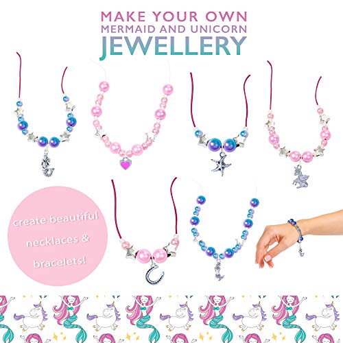 Make Your Own Jewellery, Unicorn & Mermaid Kit