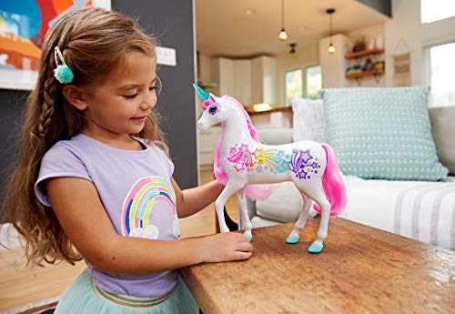 Barbie Dreamtopia Brush n Sparkle Unicorn With Lights Sounds All Things Unicorn