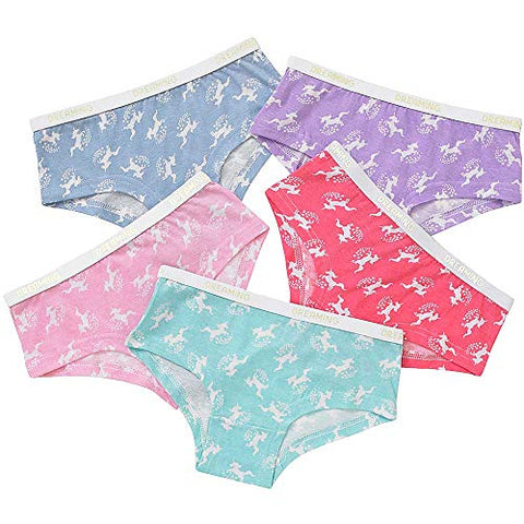 Peppa Pig Underwear Girls Pack of 5 Magical Unicorn Various Designs,  Unicorn Gifts for Girls Toddlers Stocking Fillers