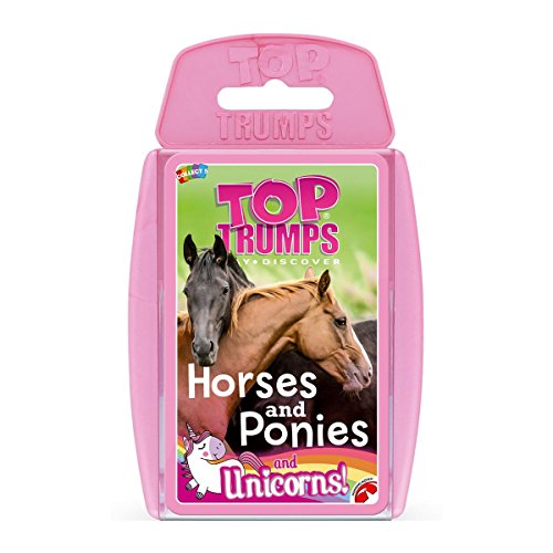 Horses & Ponies & Unicorns Top Trumps Card Game | Kids 