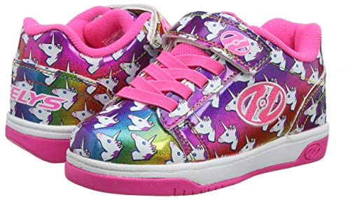 Pink unicorn Heelys shoe girls