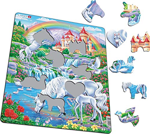 32 Piece Unicorn Rainbow Puzzle 