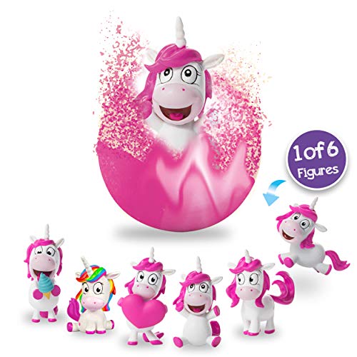 CRAZE Fun Bath Inkee Set of 3 Magic Bath Balls with Surprise Bath Bomb Unicorn Toy Figures 29428 Bath Bombs
